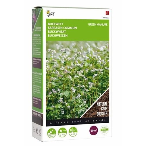 Buzzy® Groenbemester Boekweit zijaanzicht